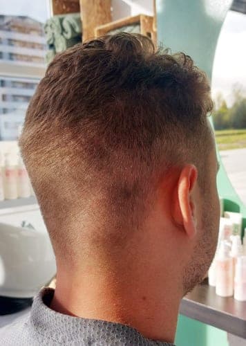 Muško šišanje s fadeom - Petit Salon Zagreb